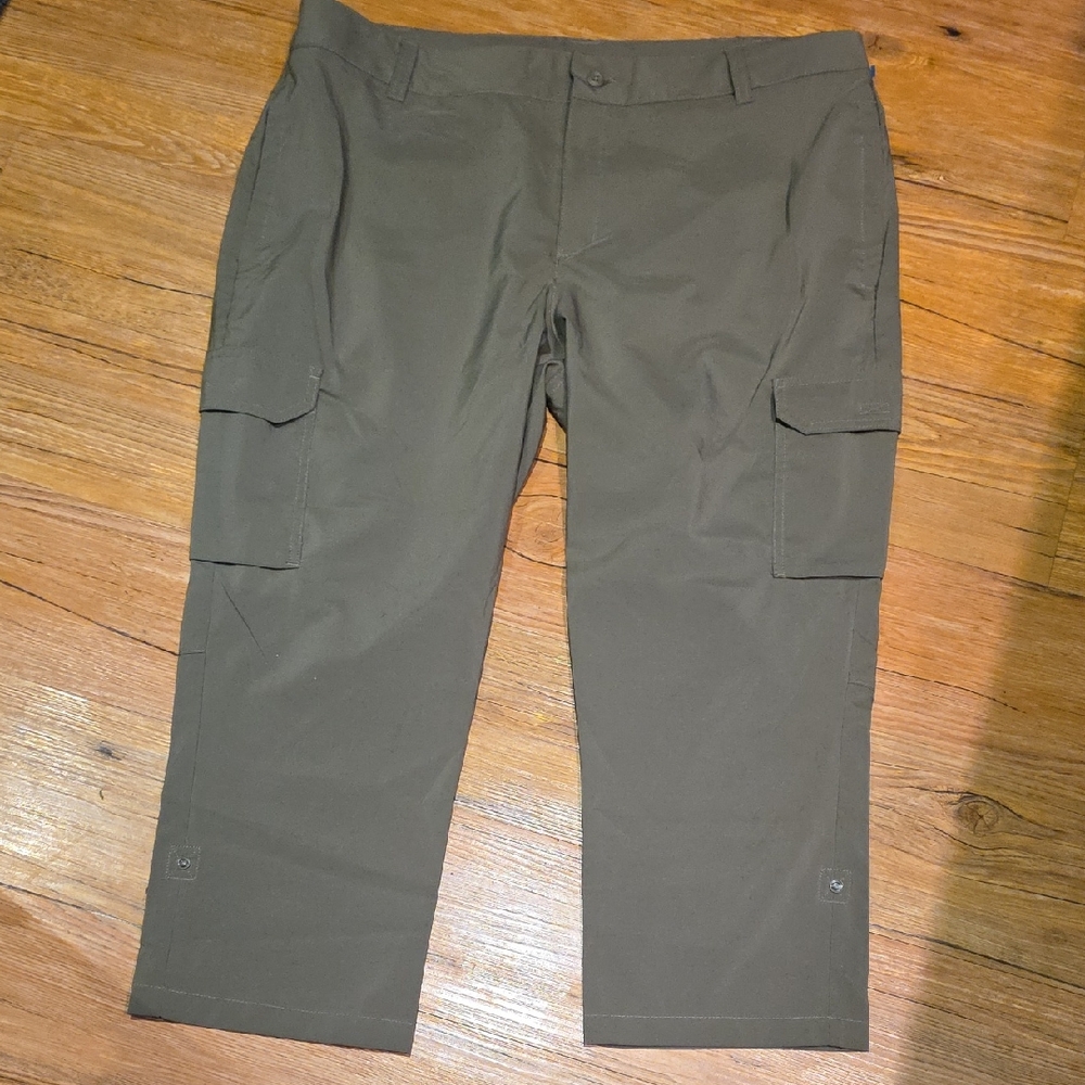 Women's Cargo Pants - Olive Green